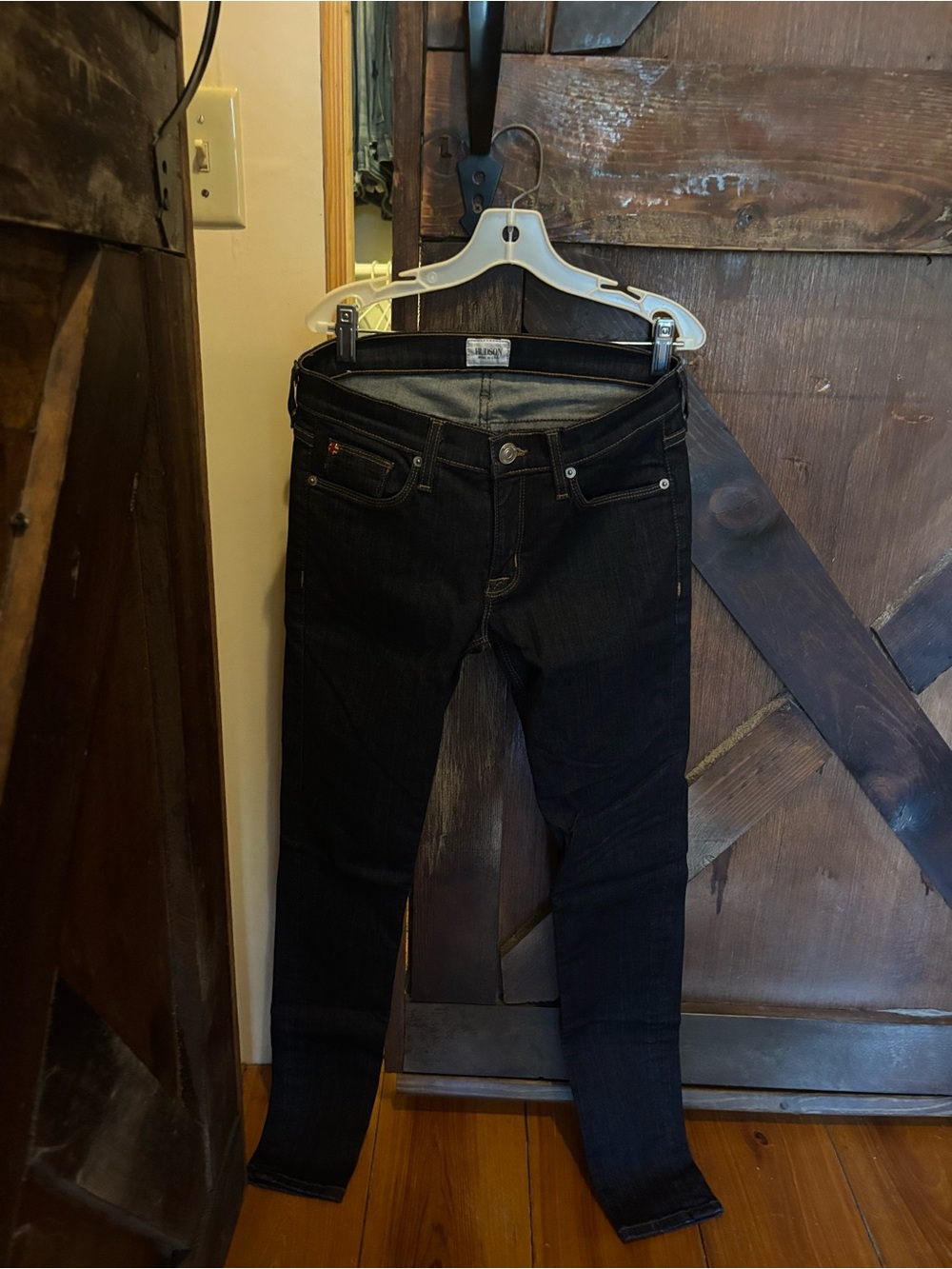 Hudson Jeans dark wash Slim Straight Denim